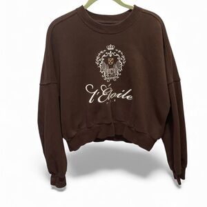 Abercrombie & Fitch women’s Sweatshirt L’Etoile Paris Crest size M
